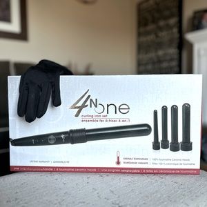 Fahrenheit 4 N one curling iron set
